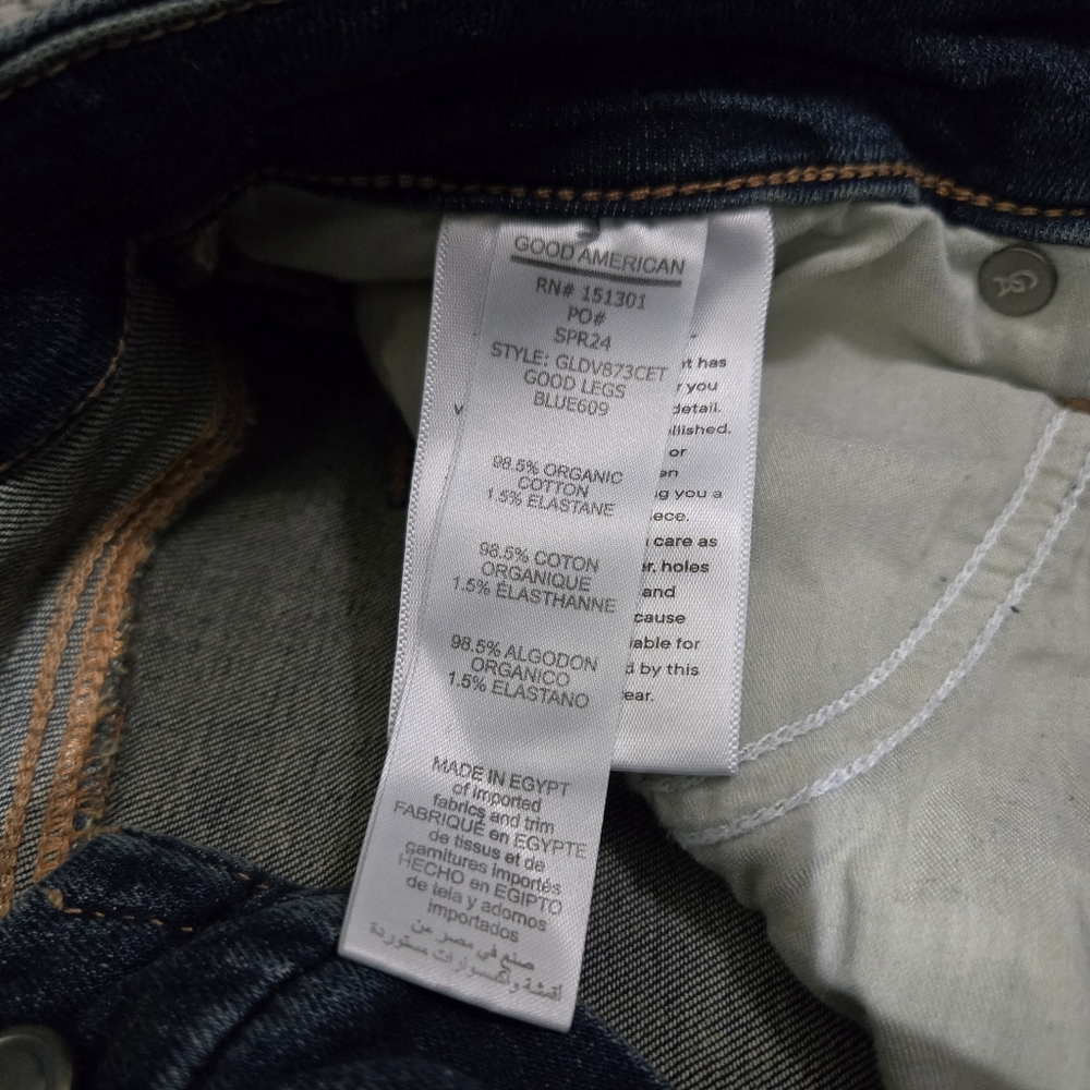 Good American Good Legs Skinny Jeans, 6/28, NWT - Picture 10 of 14